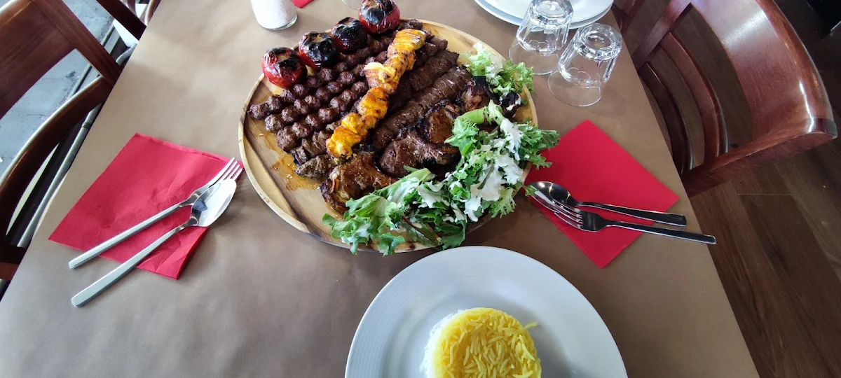 Mixed Kebab, Pardis Restaurant- Persian Cuisine