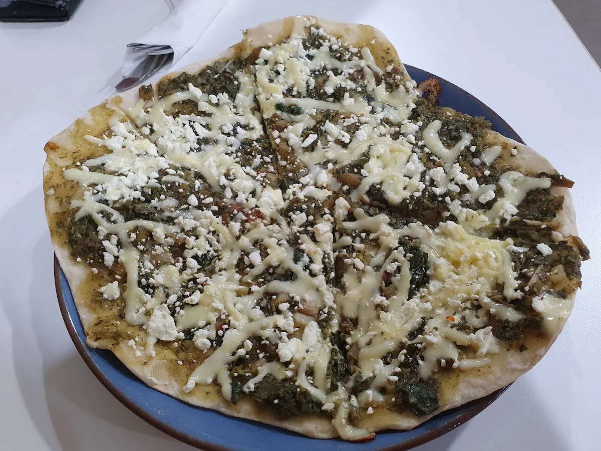 Bread with Spinach