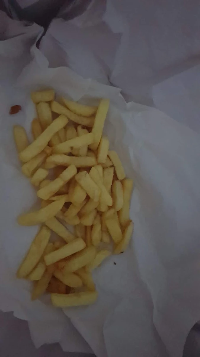 Half Serve Chips, George's Seafood