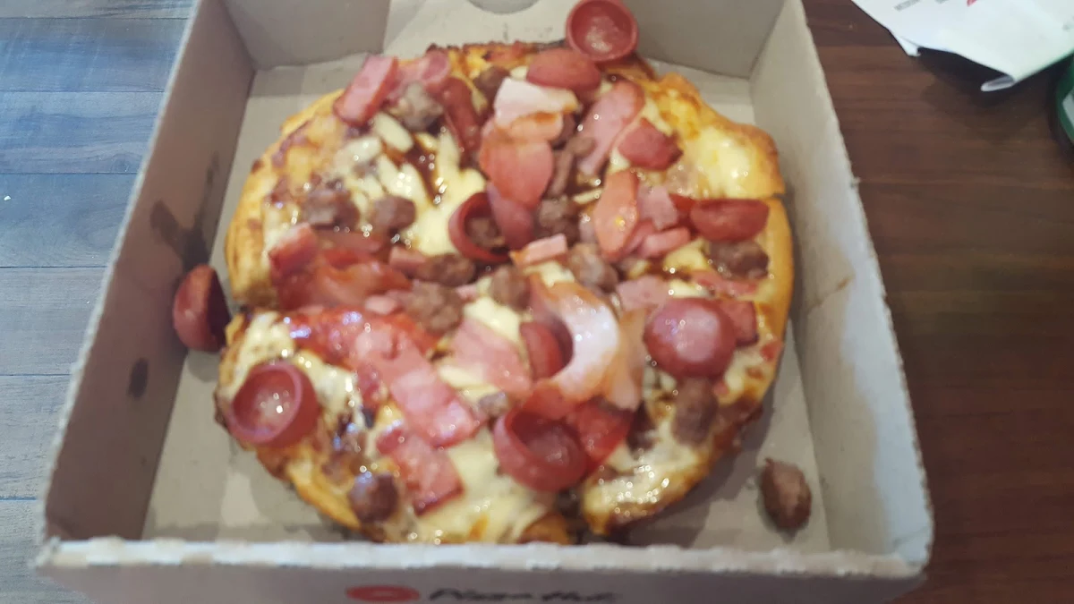 Personal Pan BBQ Meat Lovers Pizza