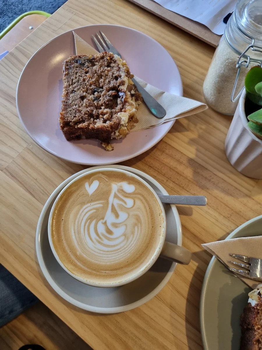 Carrot Cake and Coffee