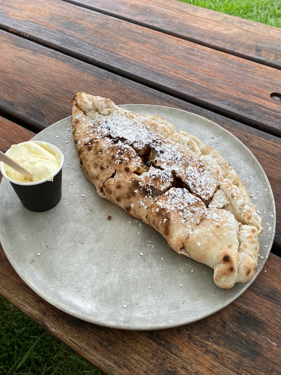 Apple Calzone, Hillbilly Cider Shed