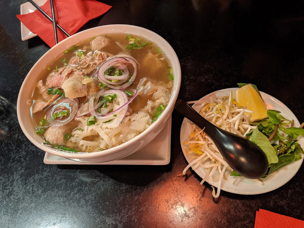 Beef Pho Special, Red Lotus Vietnamese Chargrill