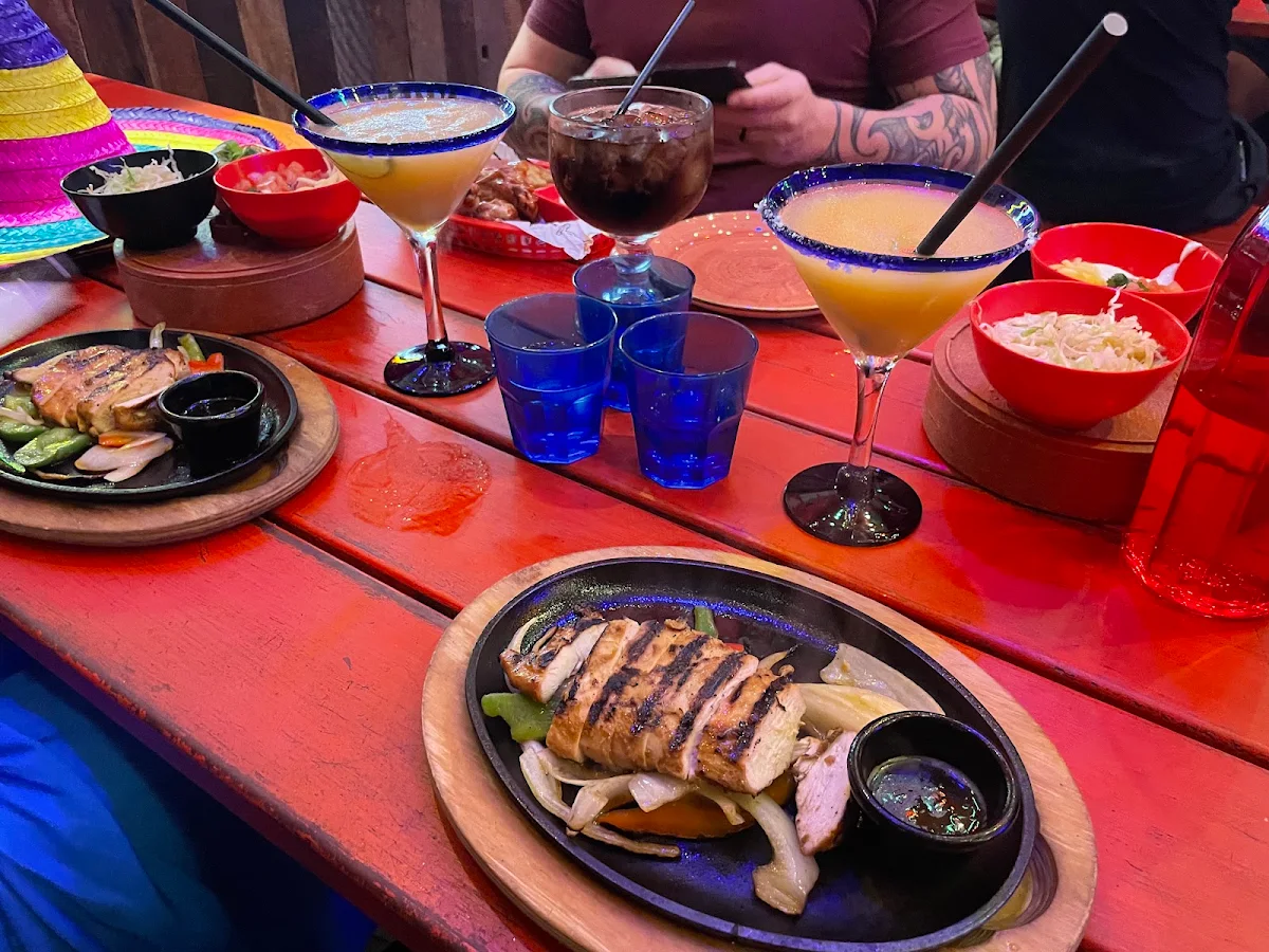 Chicken Fajitas, El Camino Cantina Chermside