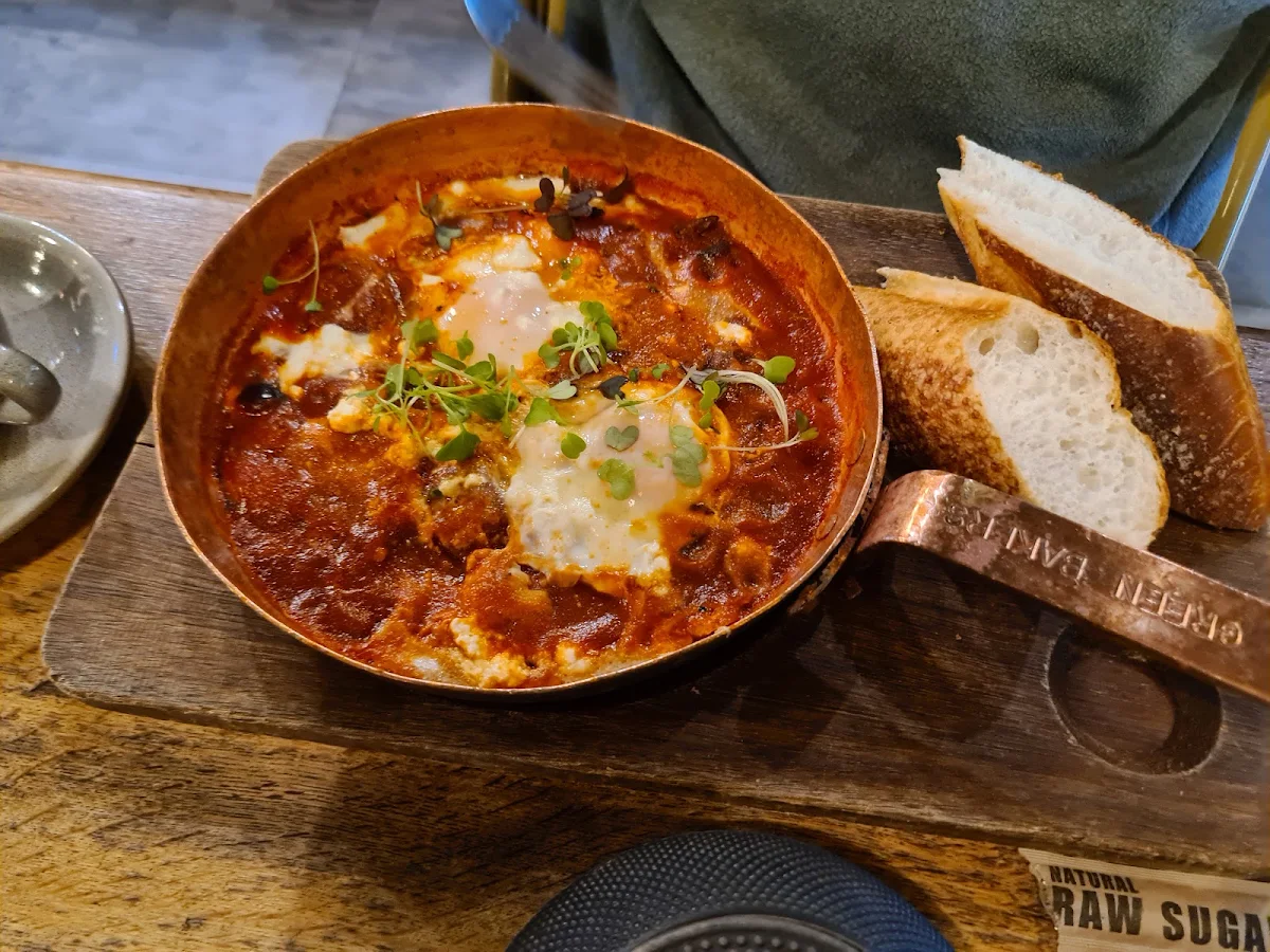 Baked Eggs, Pottery Green Bakers Turramurra