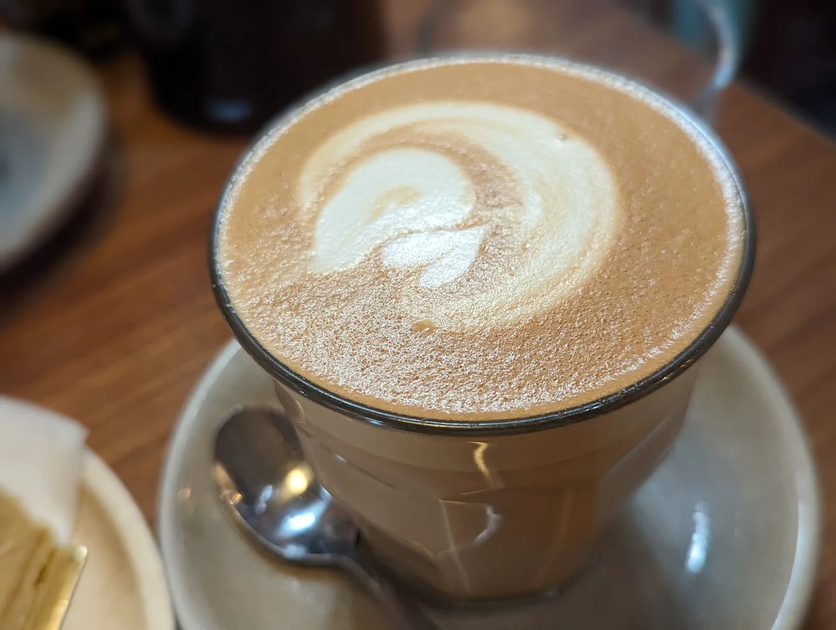 Flat White, Pottery Green Bakers Turramurra