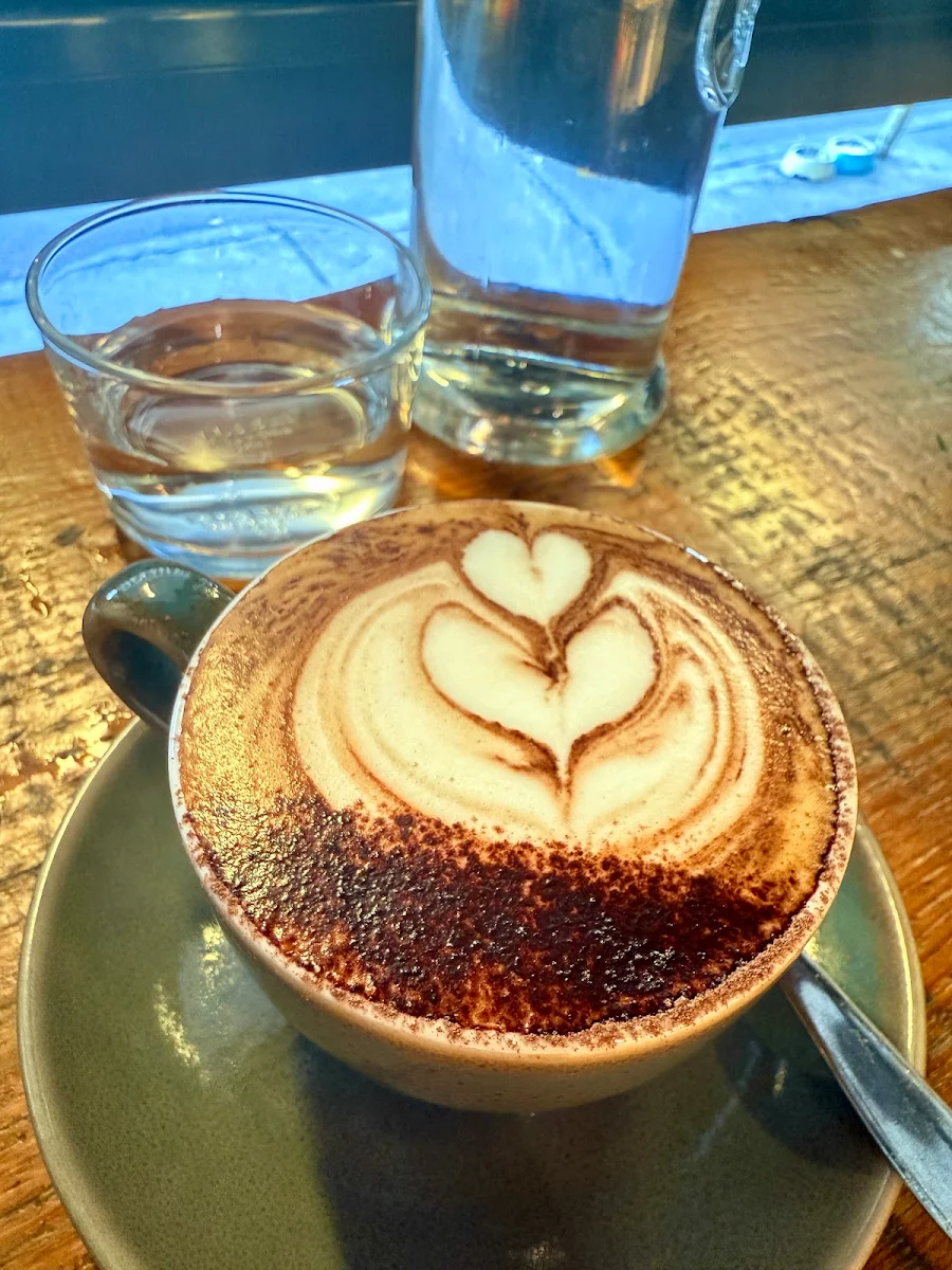 Mocha Latte, Pottery Green Bakers Turramurra