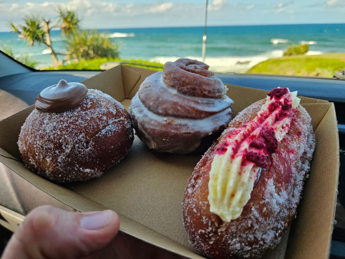 Doughnuts and Cinnamon Bun
