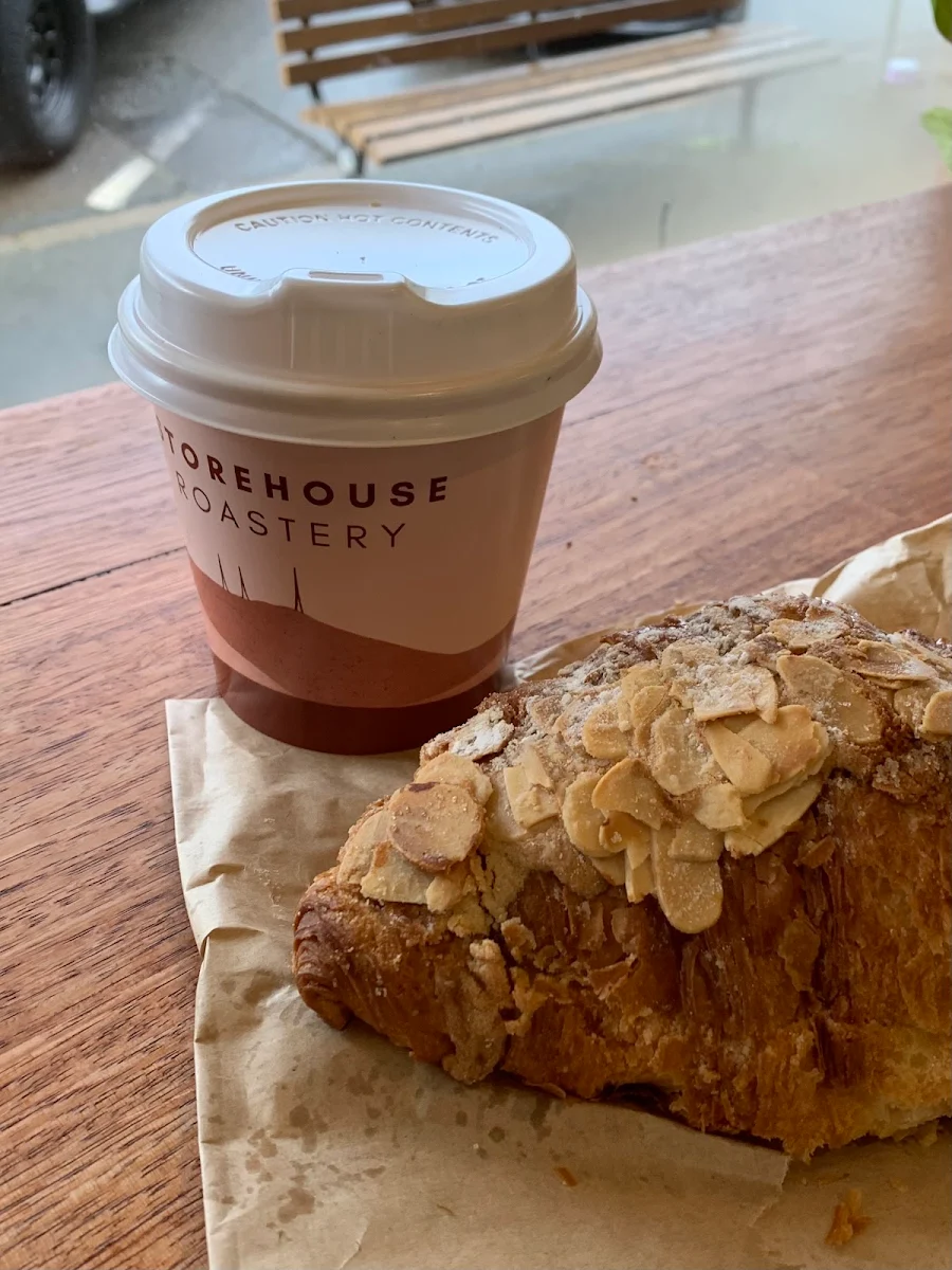 Cappuccino & Almond Croissant