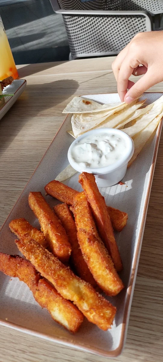 Haloumi Chips, The Coffee Club