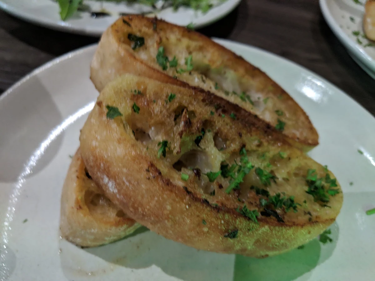 Garlic Bread, Esplanade Restaurant & Terrace