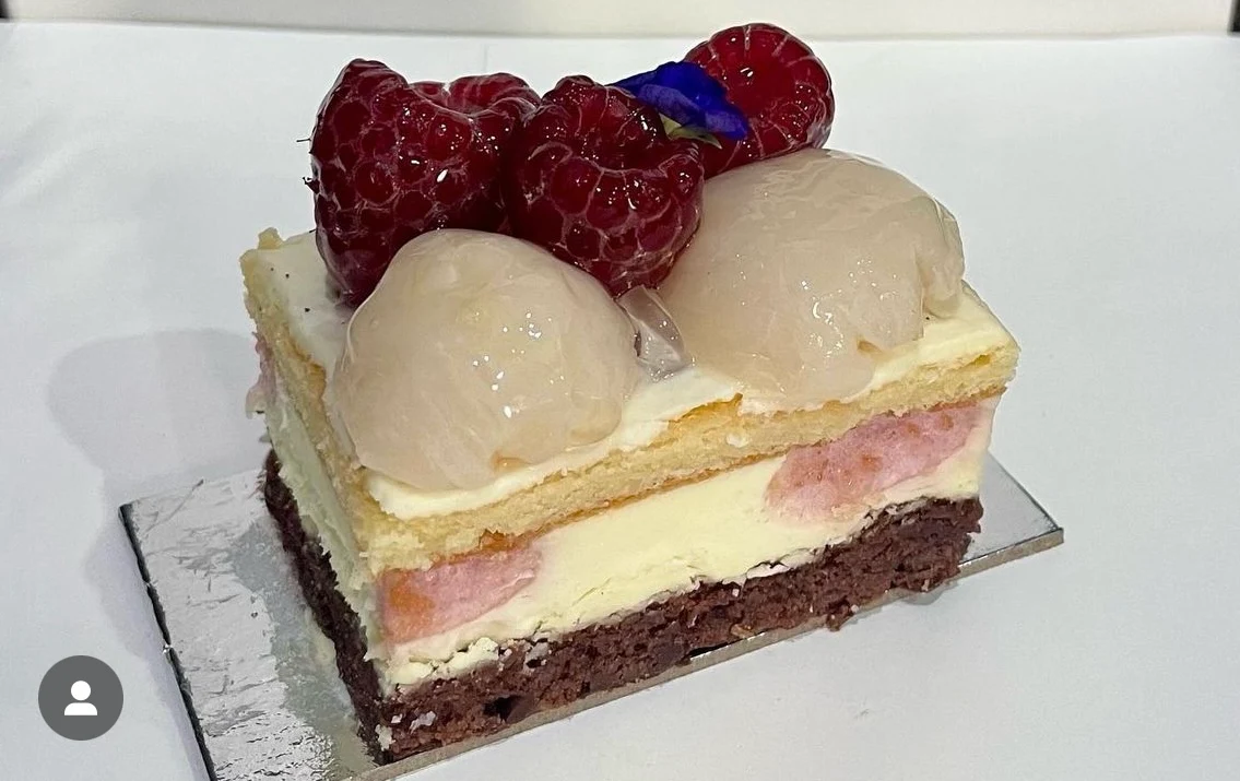 Raspberry Lychee Cake, Black Star Pastry Newtown