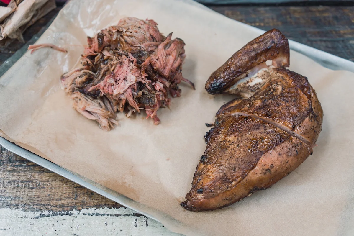Free Range Pulled Pork, Red Gum BBQ