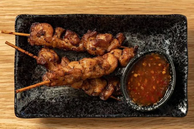 Grilled Chicken Skewers — Street Food Favourite