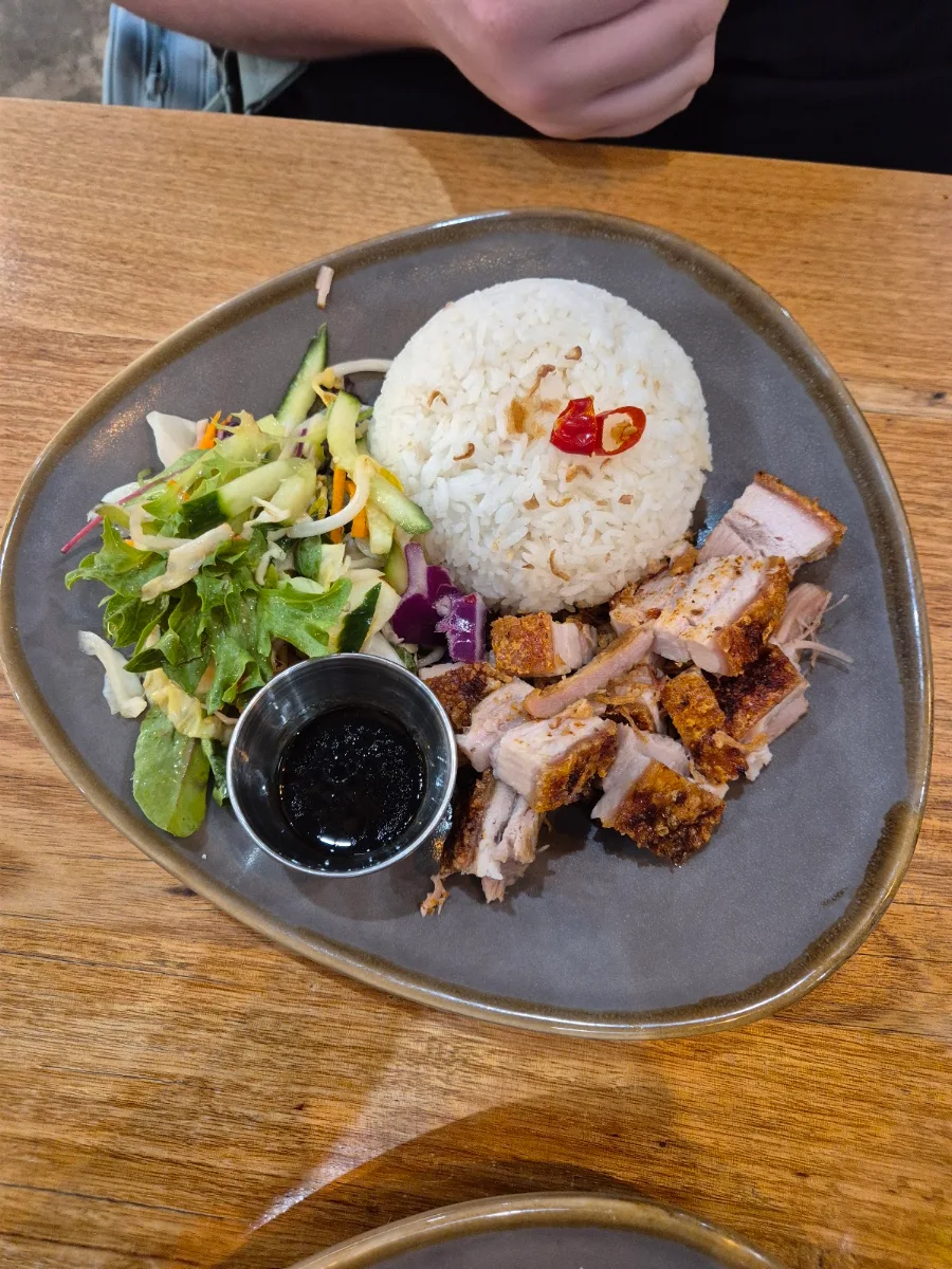 Pork Belly and Rice