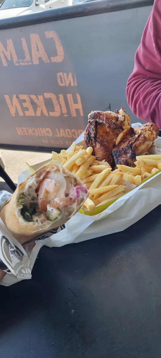 Charcoal Chicken Wrap