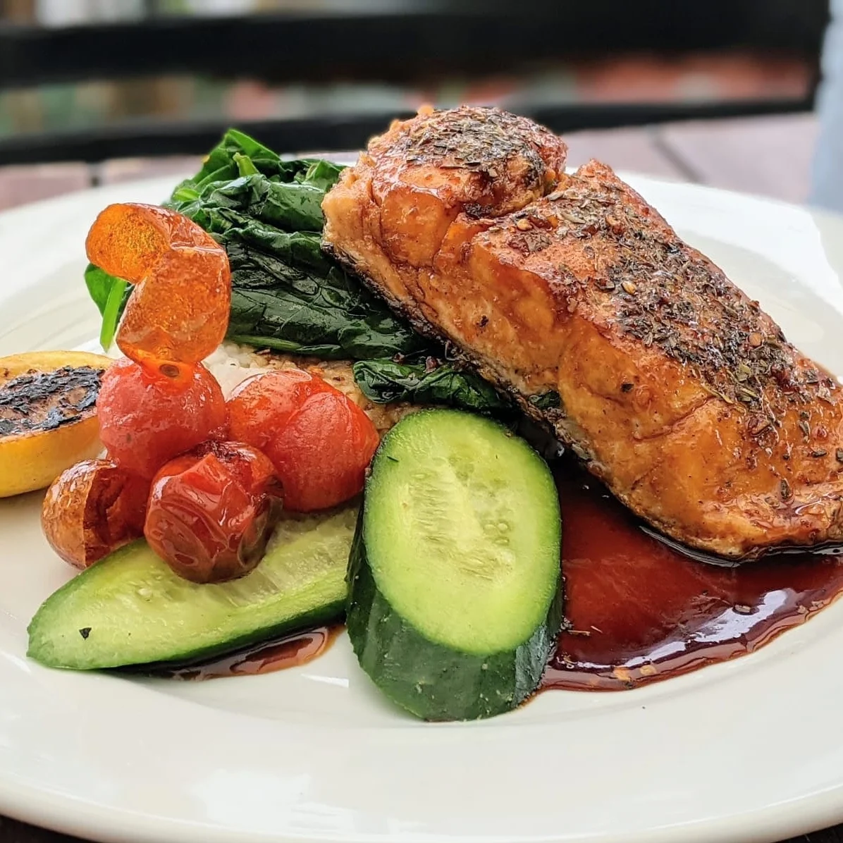 Oven Baked Tasmanian Salmon