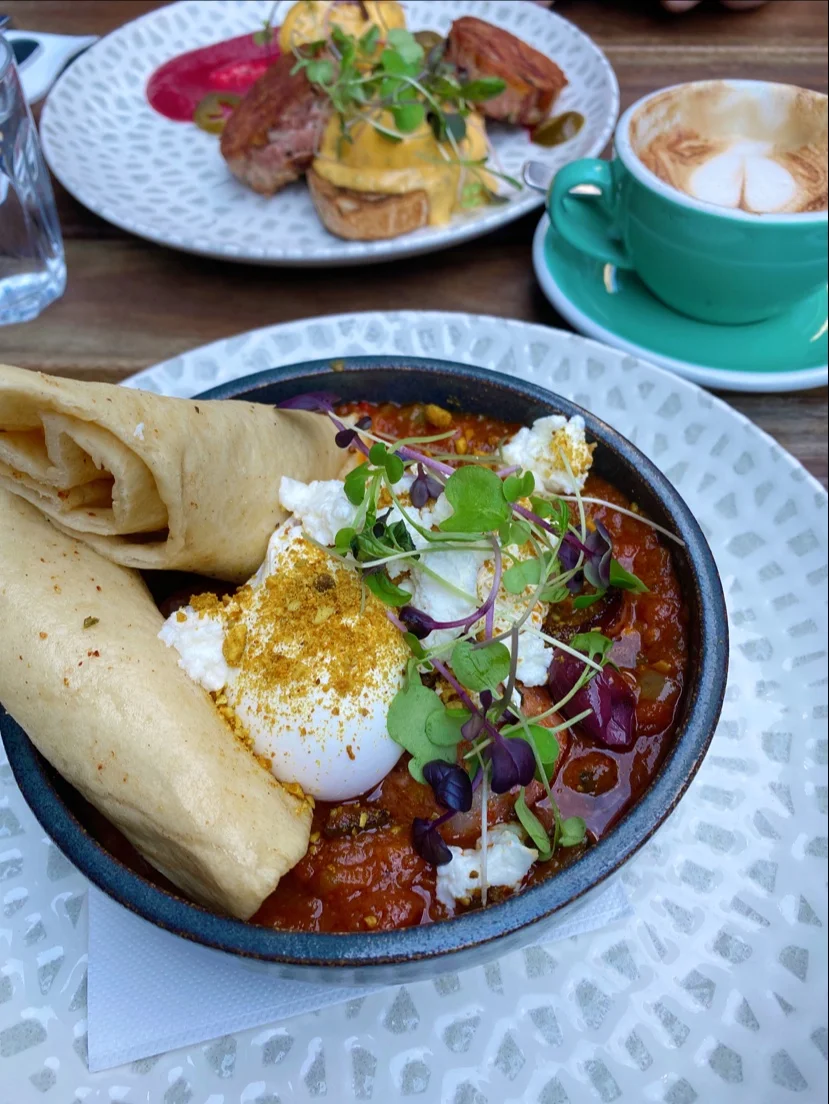 Baked Eggs, Two Birds One Stone Cafe South Yarra