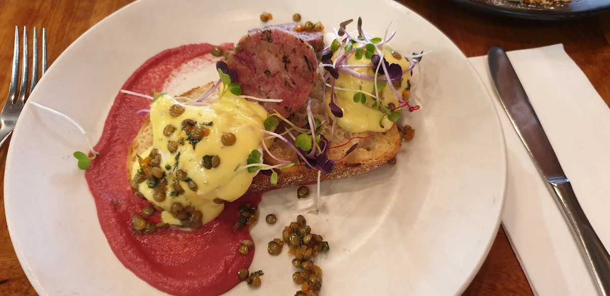 Eggs Benedict, Two Birds One Stone Cafe South Yarra