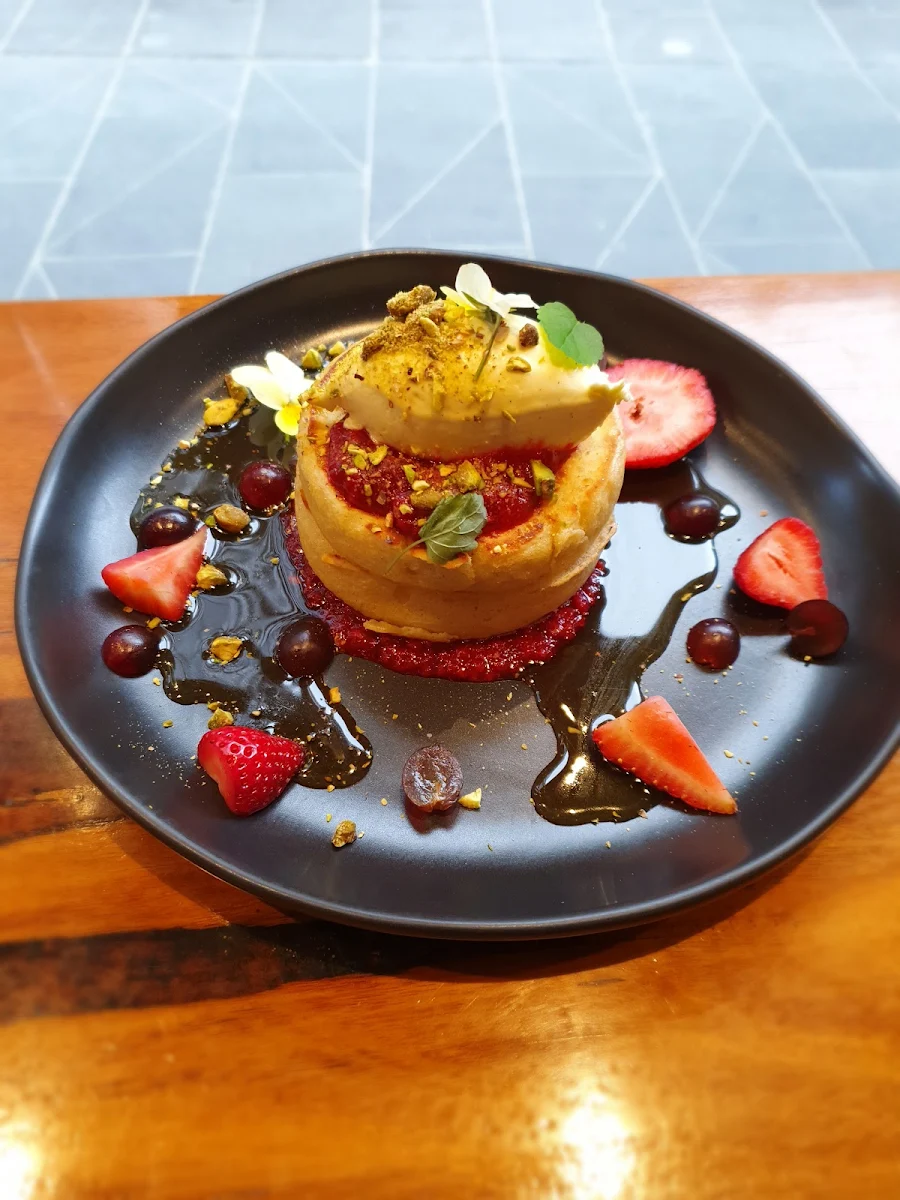 Raspberry Compote, Two Birds One Stone Cafe South Yarra