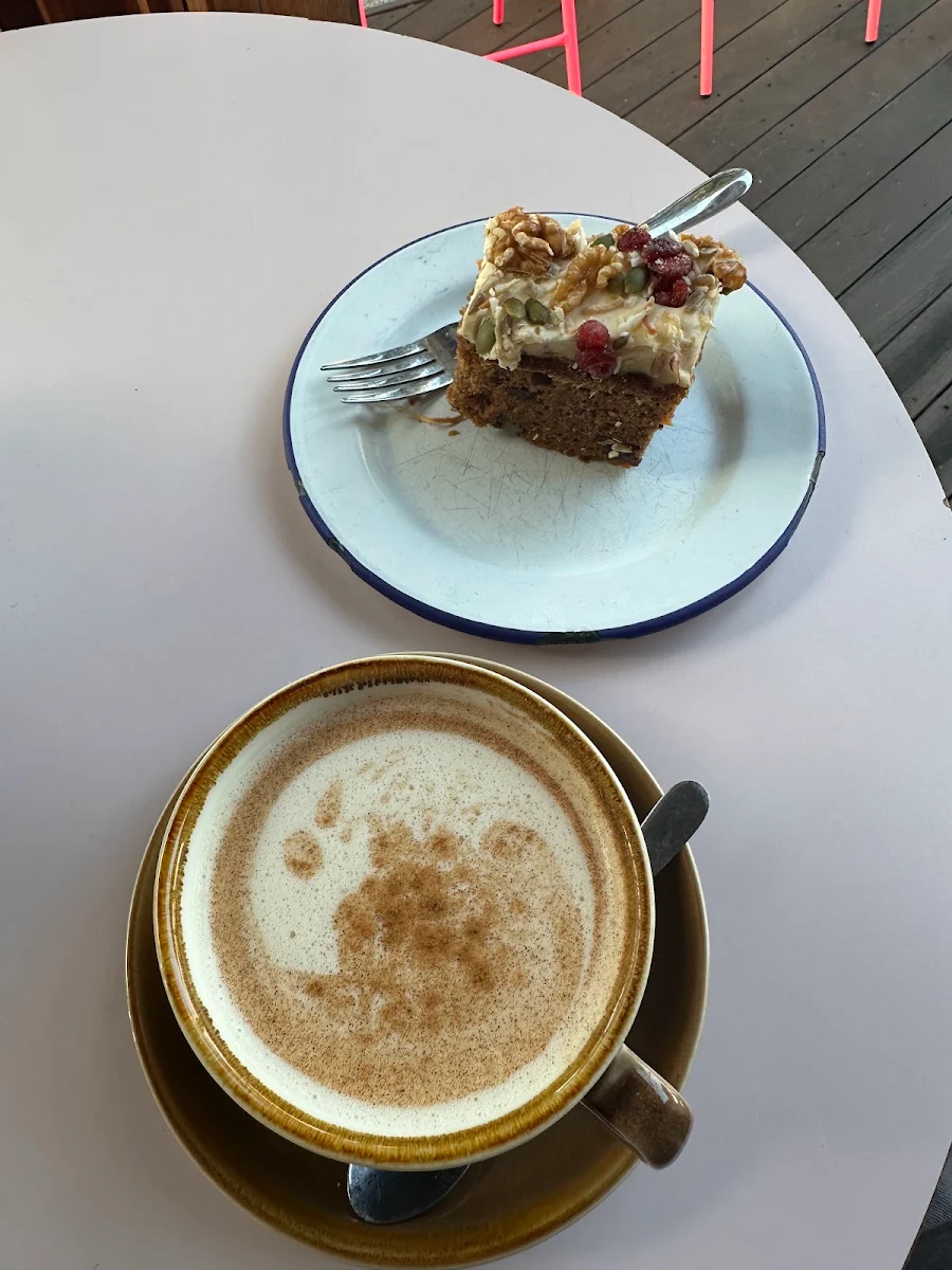 Chai Latte & Carrot Cake