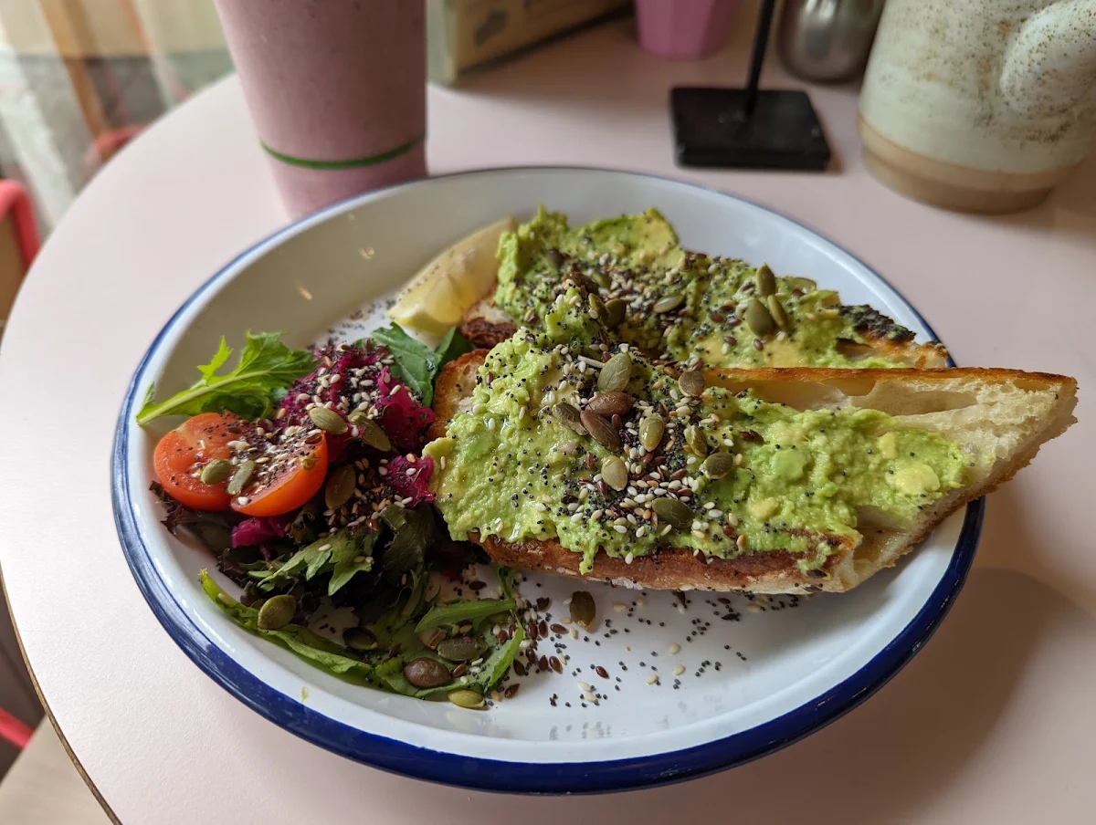 Toast with Smashed Avocado