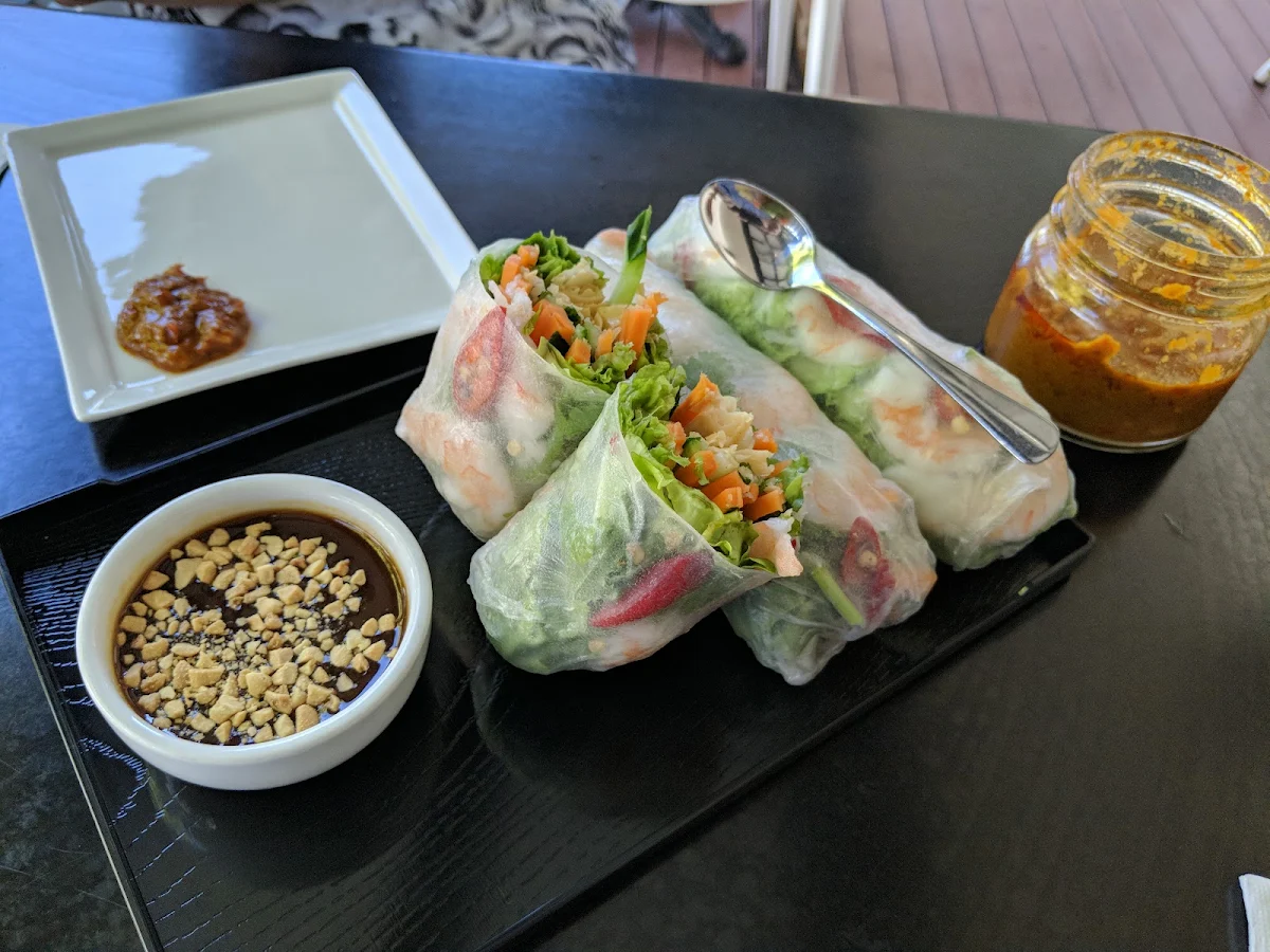 Chicken Spring Rolls, The Rice Hut
