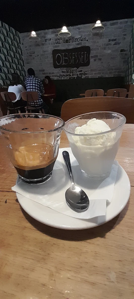 Affogato, El mocha