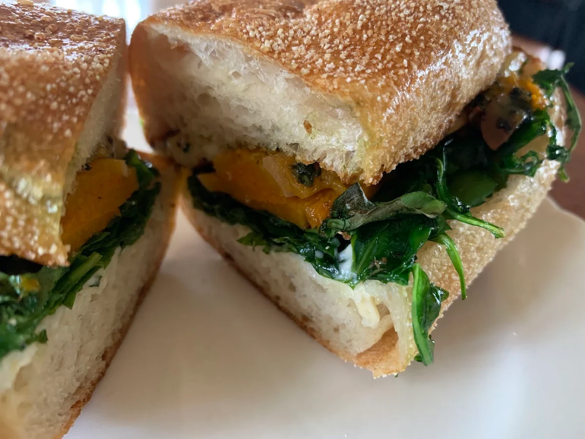 Poached Milawa Chicken Sandwich