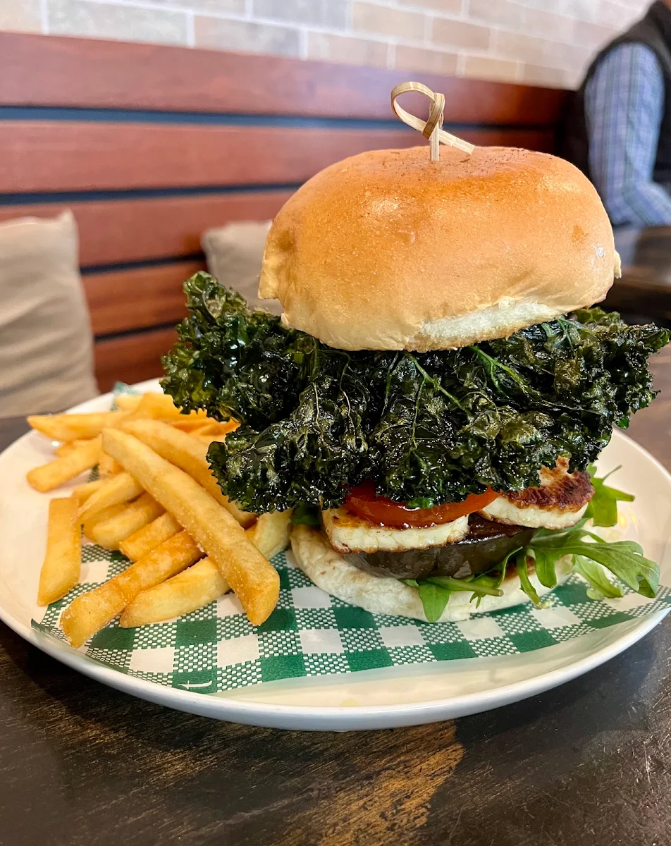 Grilled Veggie Burger