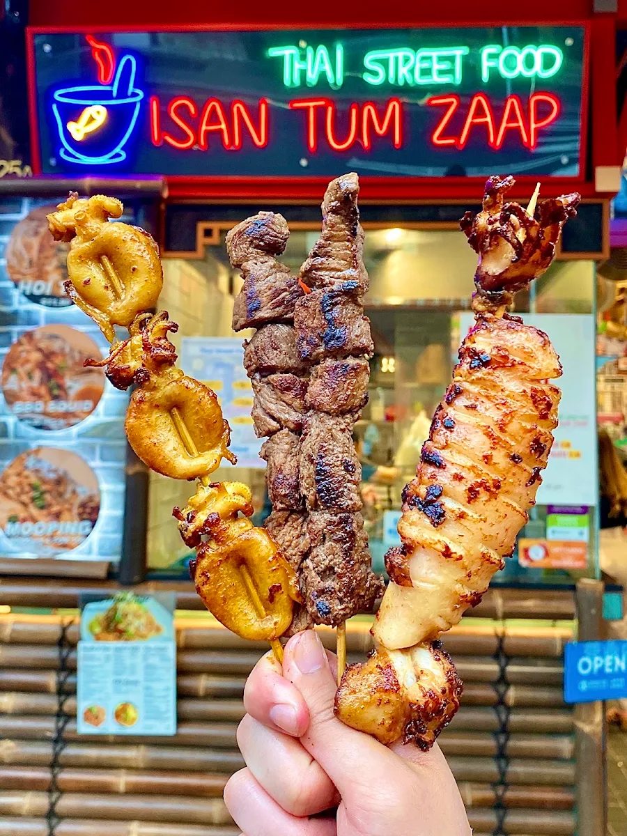 BBQ Squid, Isan Tum Zaap
