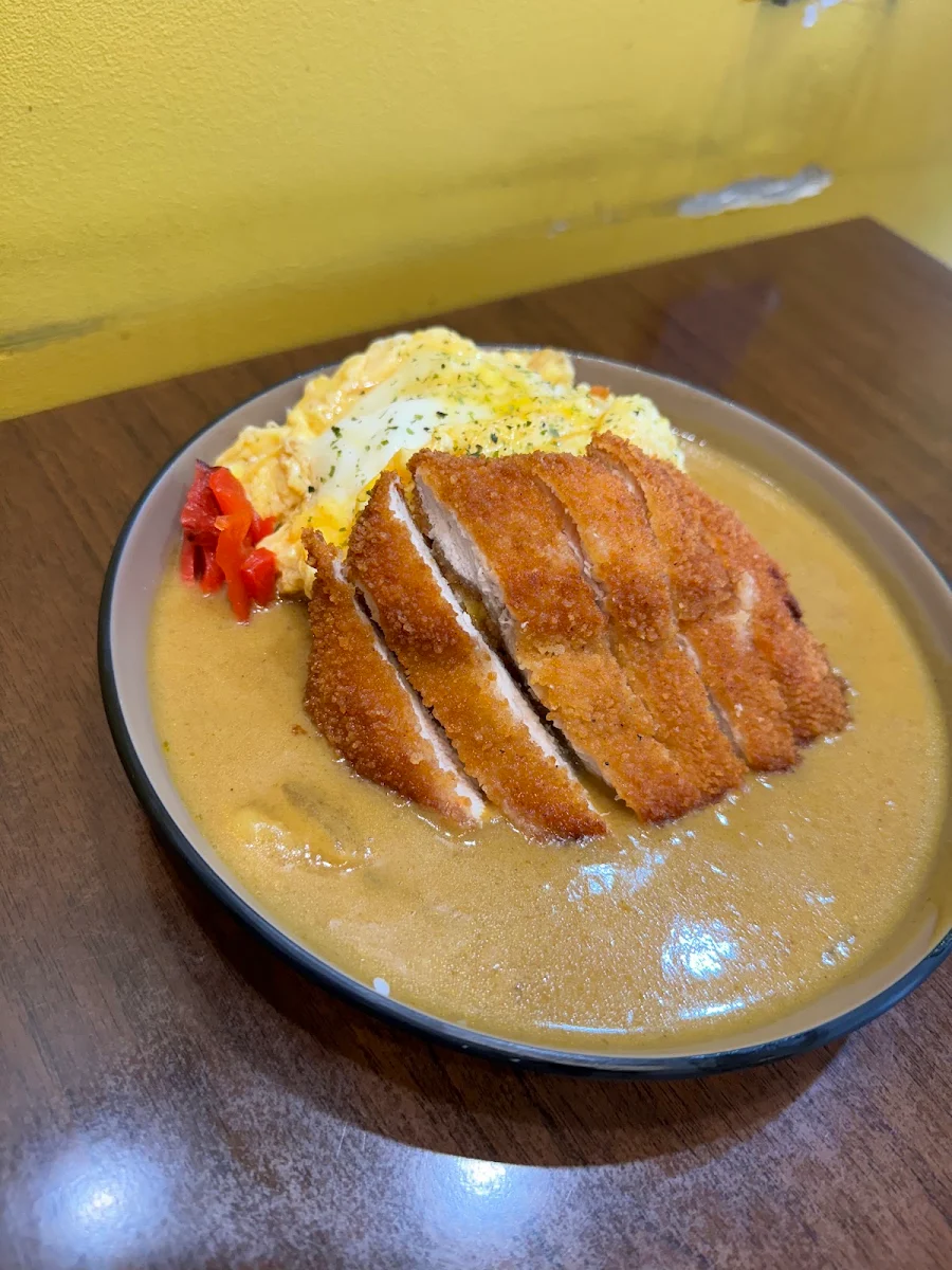 Chicken Katsu Omurice Curry, Jyu Jyu