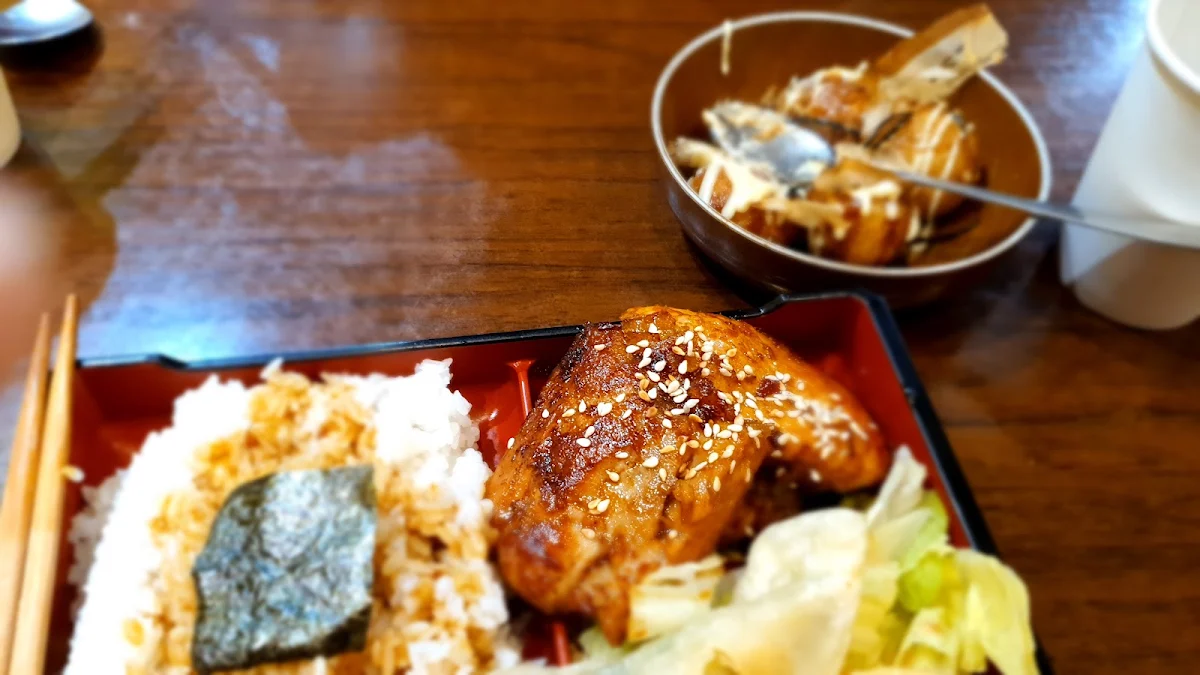 Teriyaki Chicken Bento, Jyu Jyu