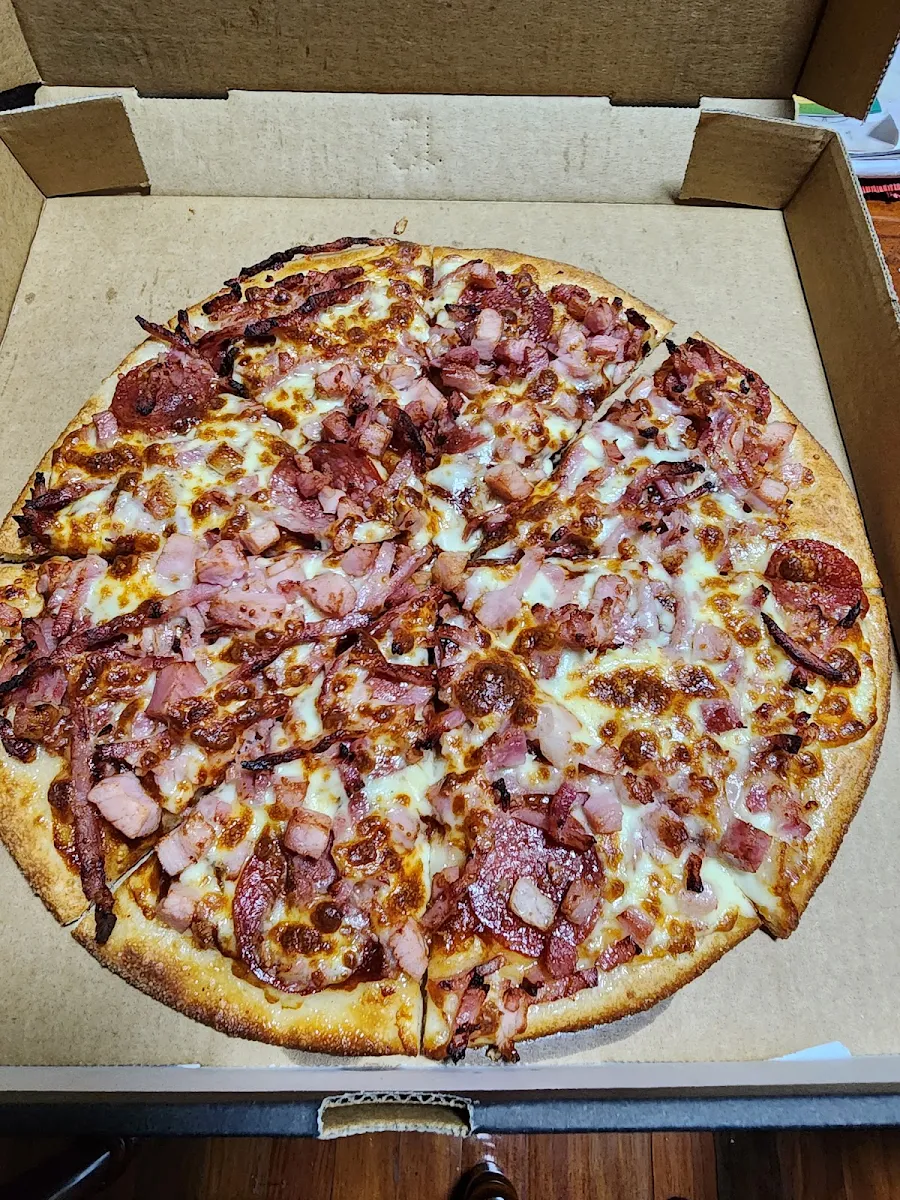 Meat Lovers, 3 Black Bears Pizza Upper Mt Gravatt