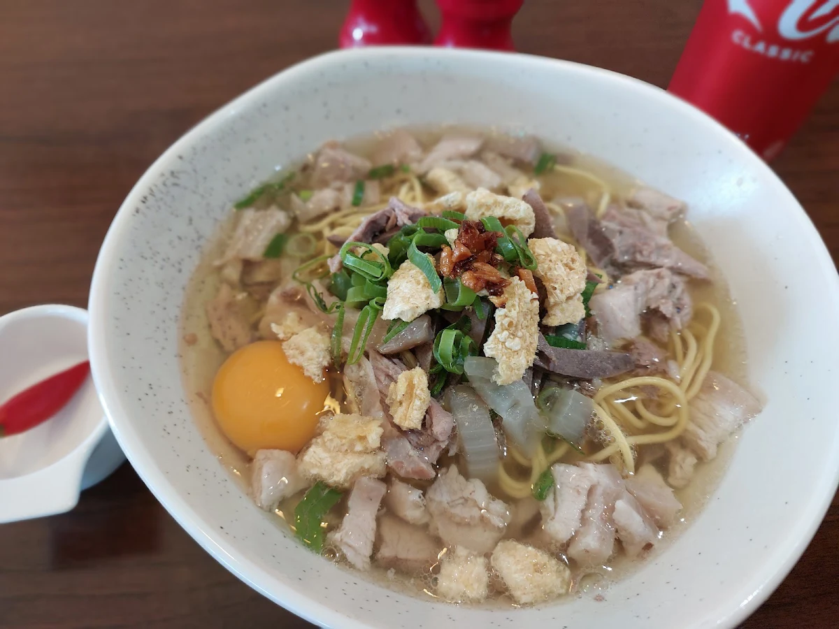 Batchoy with Egg, Taste of Philippines Cafe and Restaurantt
