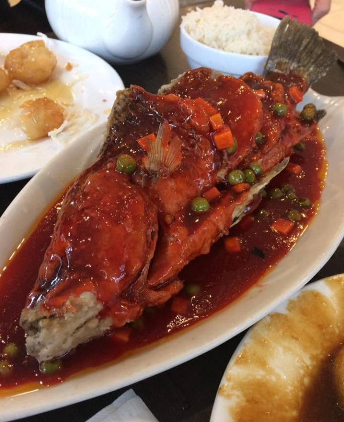 Sweet & Sour Whole Fish, Northern Chinese Cuisine 东北人家