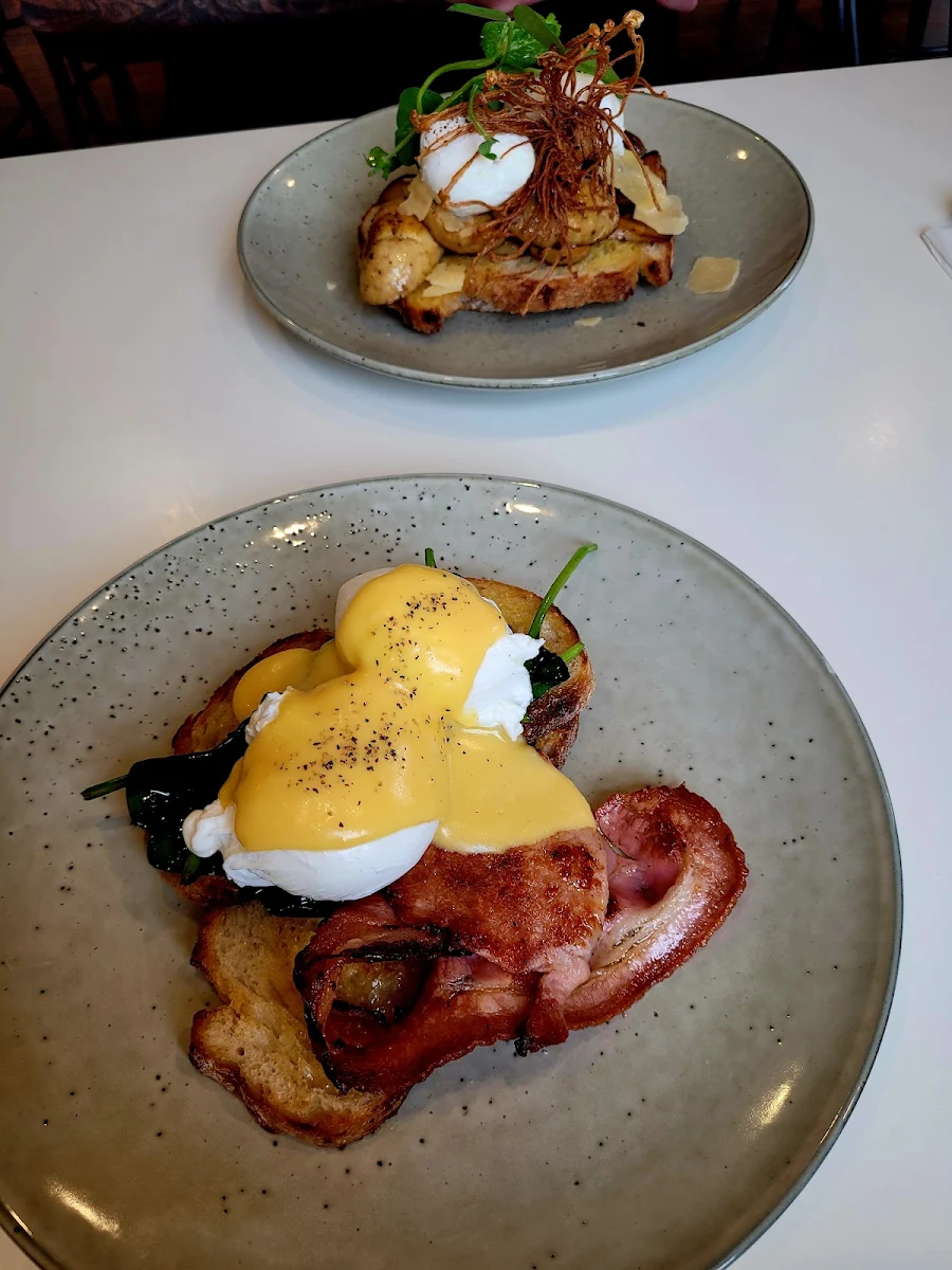 Eggs Benedict, Cobbitty Bakehouse