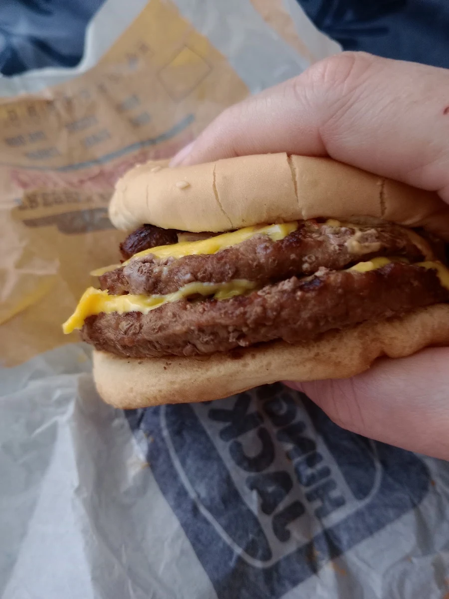 Double Cheeseburger, Hungry Jack's Burgers Smithfield Sydney