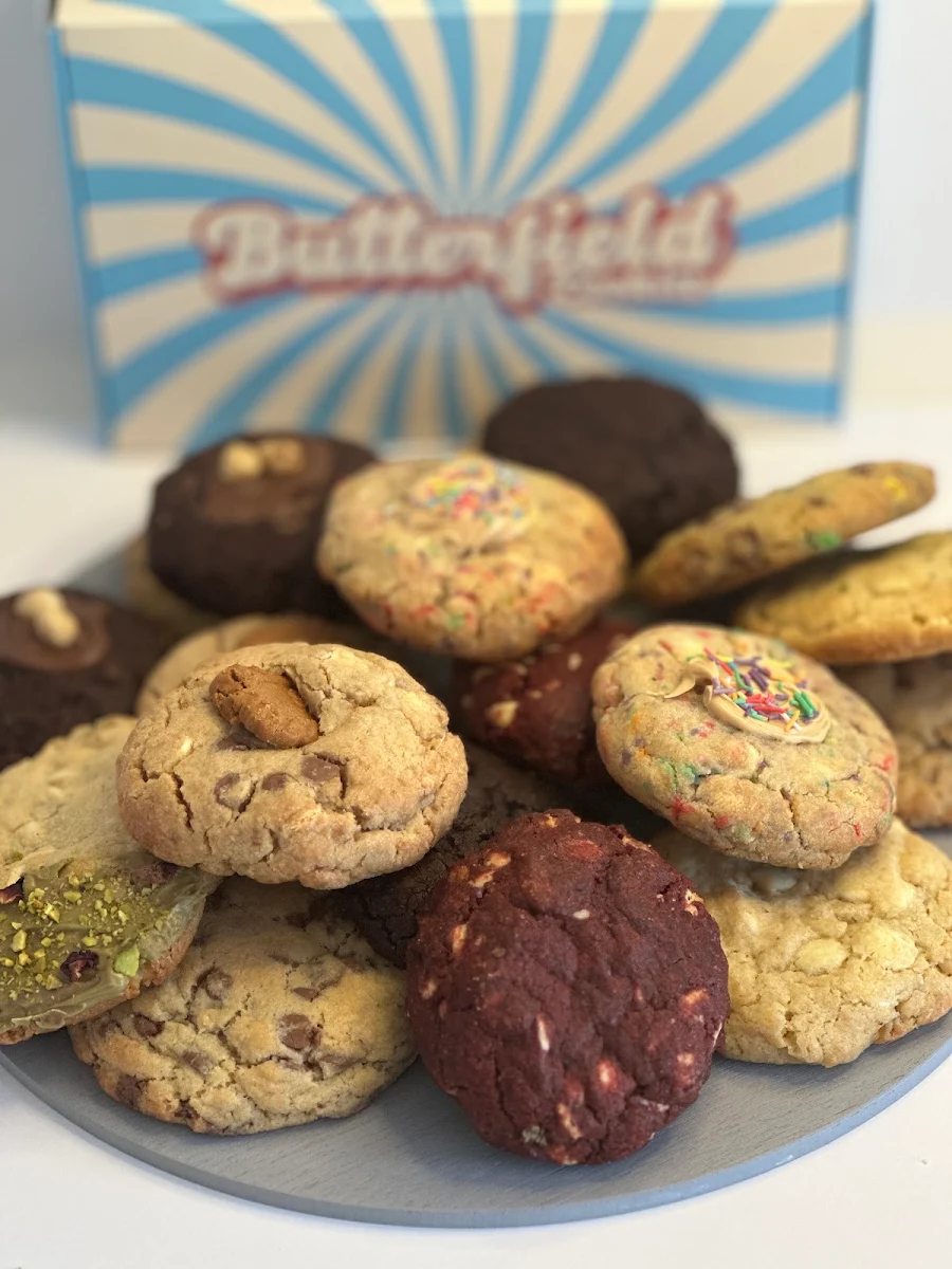 6 Pack Cookies, Butterfield Cookies