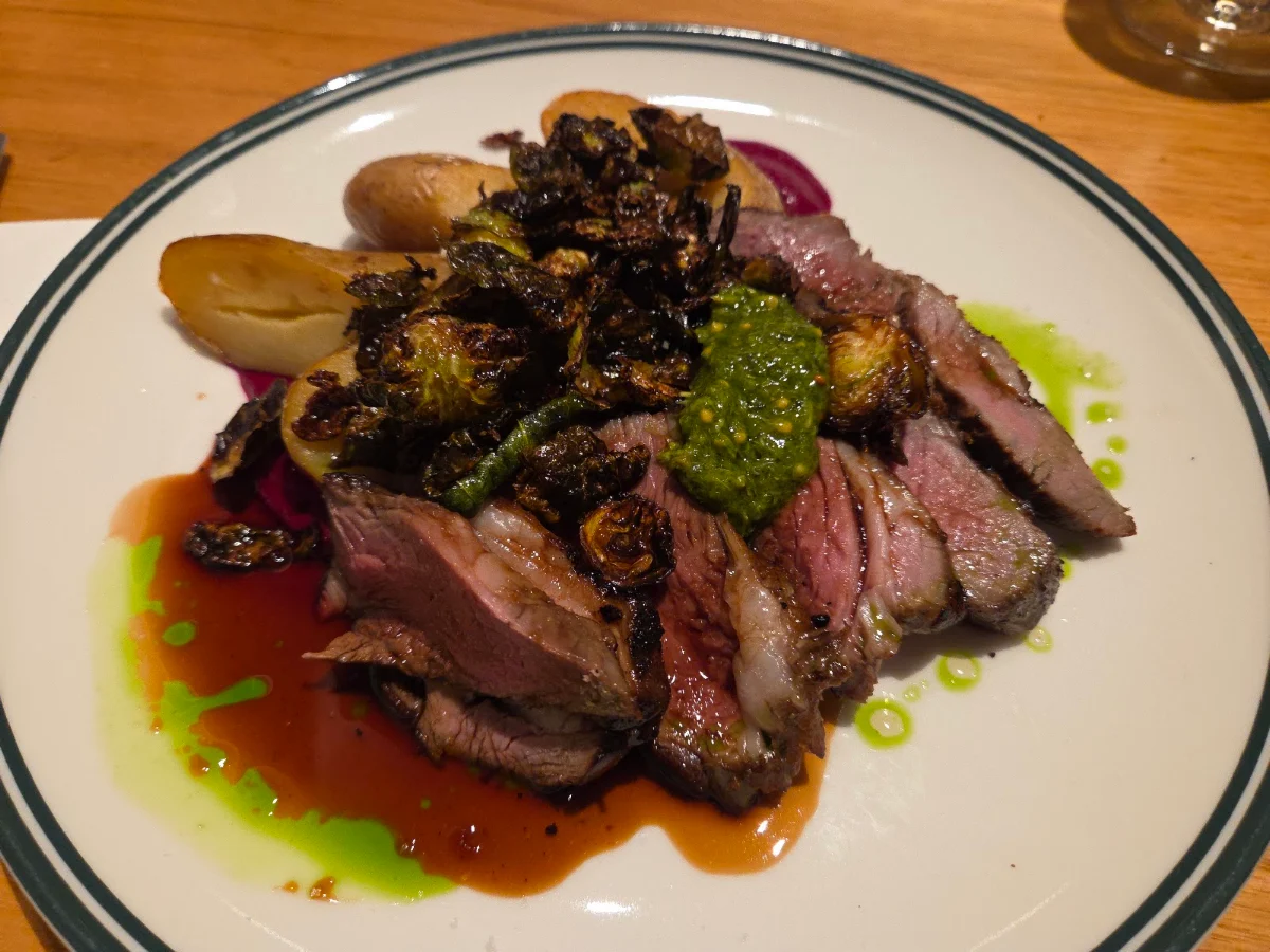 Lamb Rump, Grand Pacific Hotel Lorne