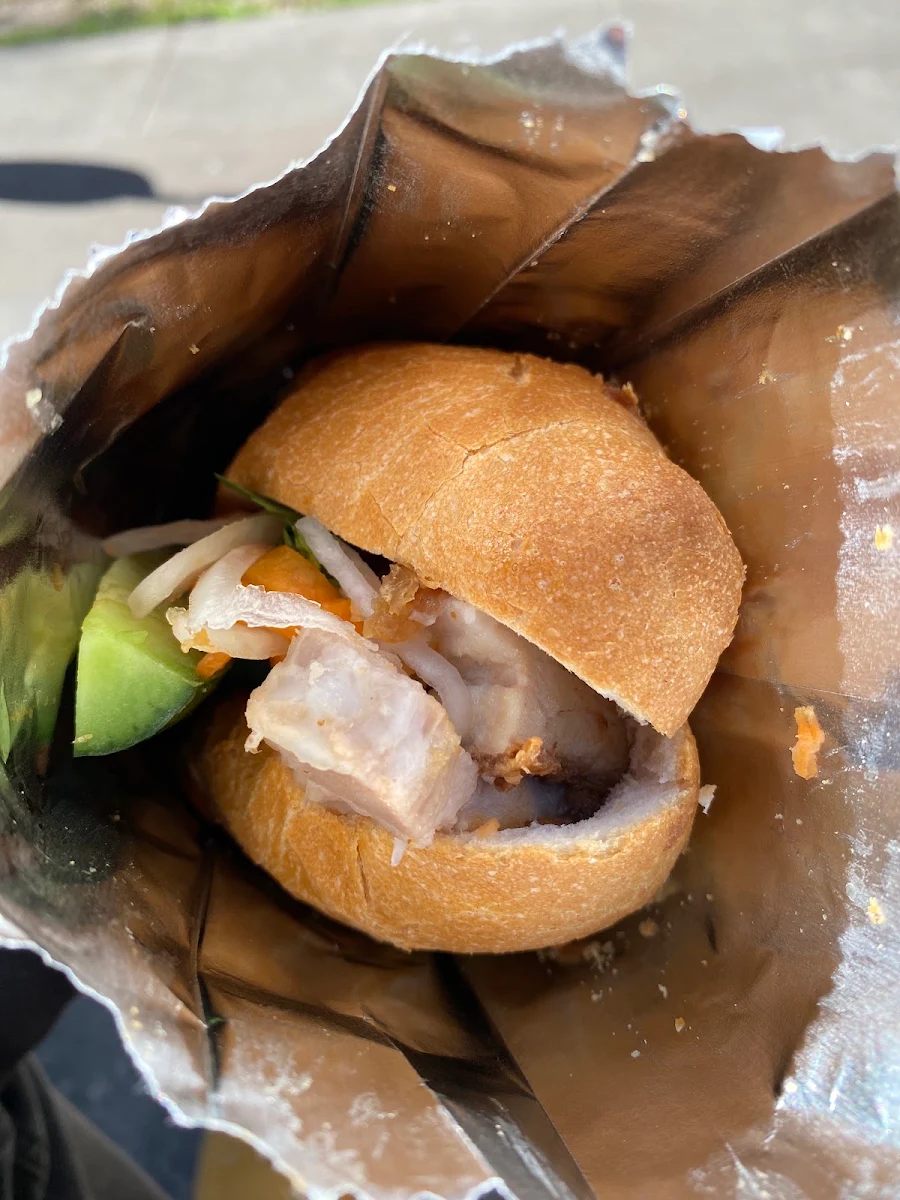 Krispy Pork Belly, Marrickville Pork Roll