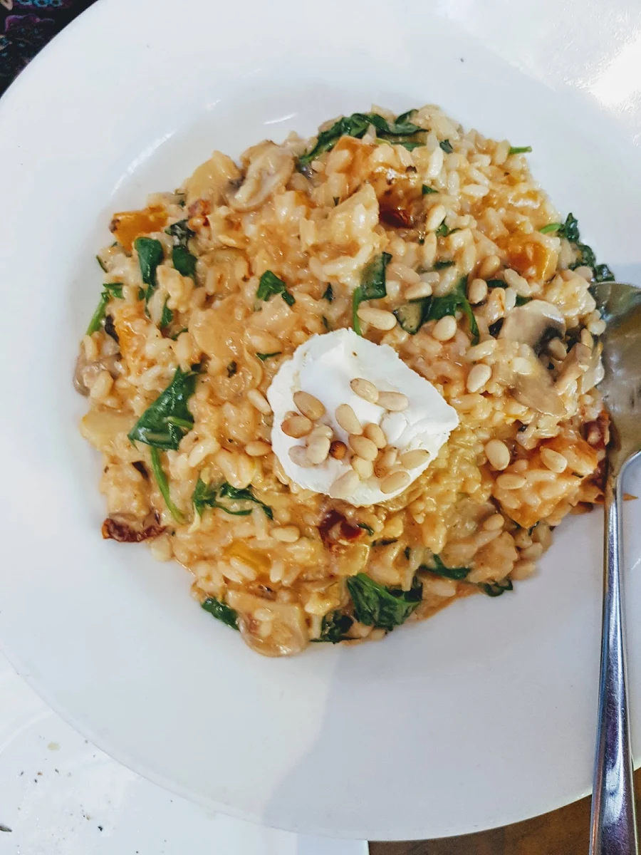 Vegetable Risotto, Sandrino Cafe and Pizzeria