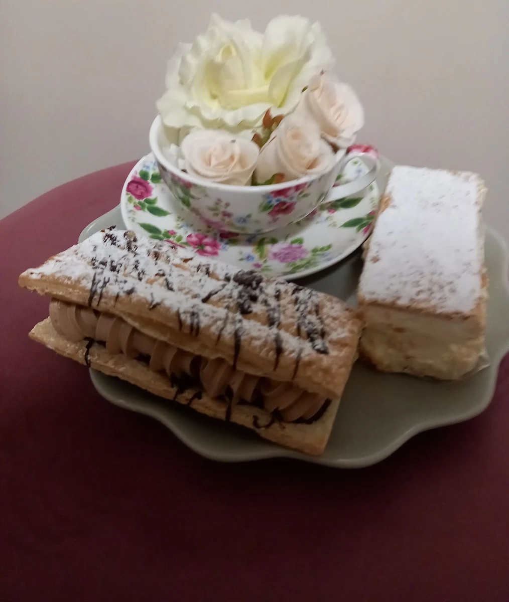 Vanilla Slice and Nutella Cream Pastry