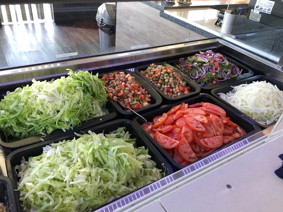 Salads, Hammonds Kebabs & Cafe