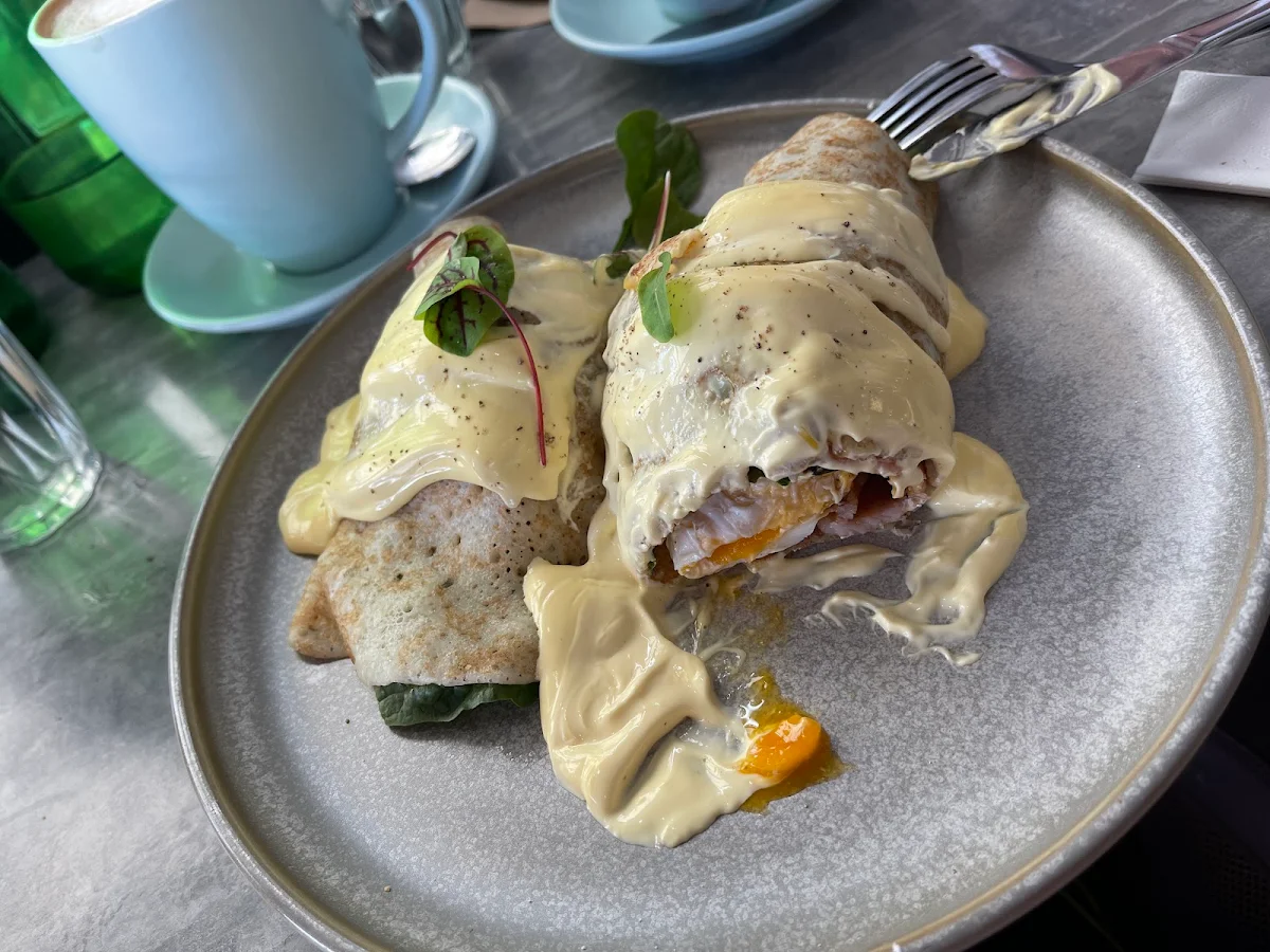 Eggs Benedict Crepes
