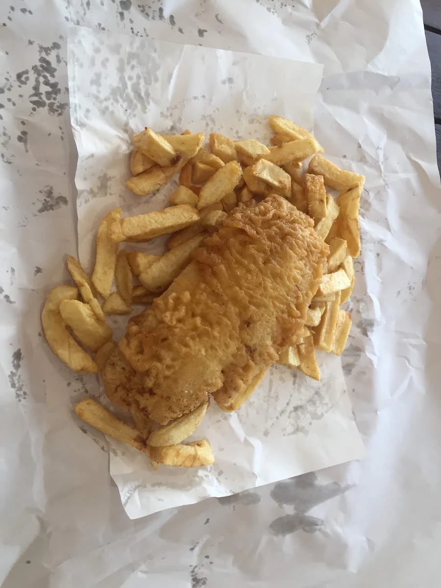 Large Cod and Chips, Fryer of Whitby