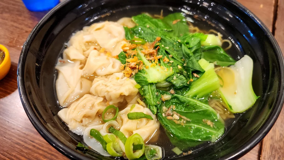 Prawn Wonton Noodle Soup