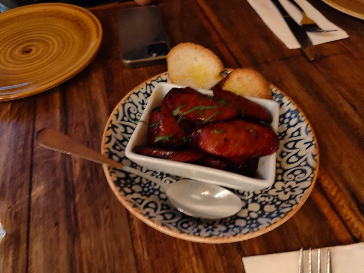 Sausage, Lola Cocina Spanish Restaurant Crows Nest