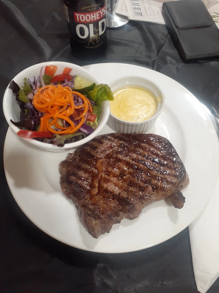 Scotch Fillet and Salad