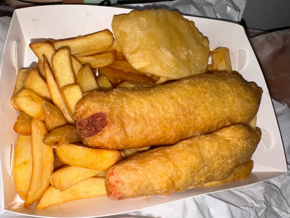 Battered Sav, Round Corner Seafood